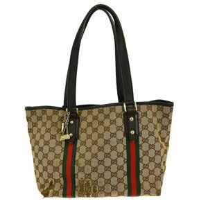 Gucci Beige Canvas GG Tote Handbag 137396 467891 YQ04542 BN04